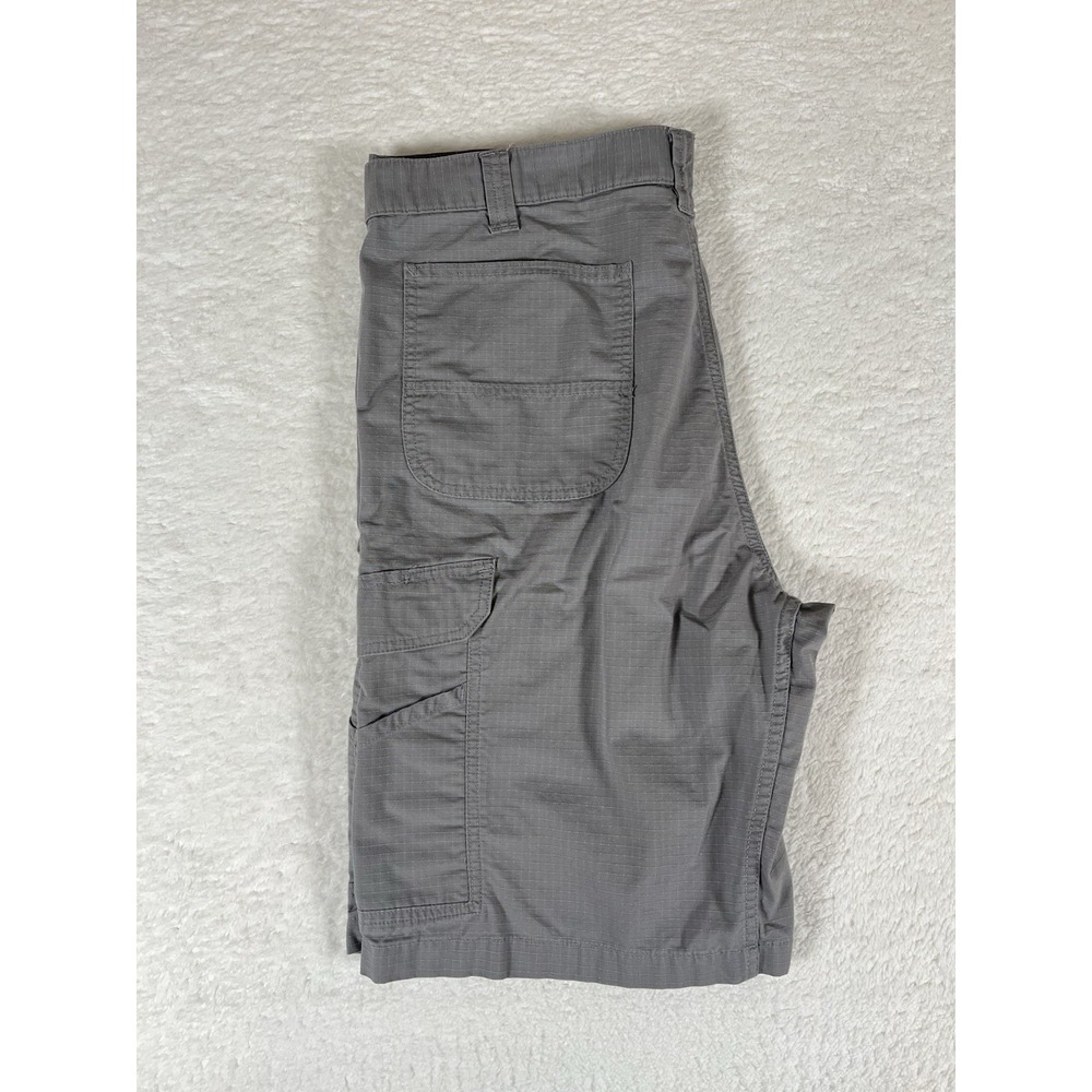 Carhartt Force 103543 Braxton Relaxed Fit Gray Cargo Shorts Ripstop Men's Sz 40 - Picture 3 of 11